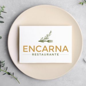 Logotipo restaurante encarna